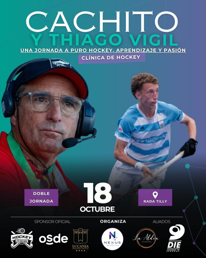 Clínica de Hockey — Cachito Vigil + Thiago Vigil